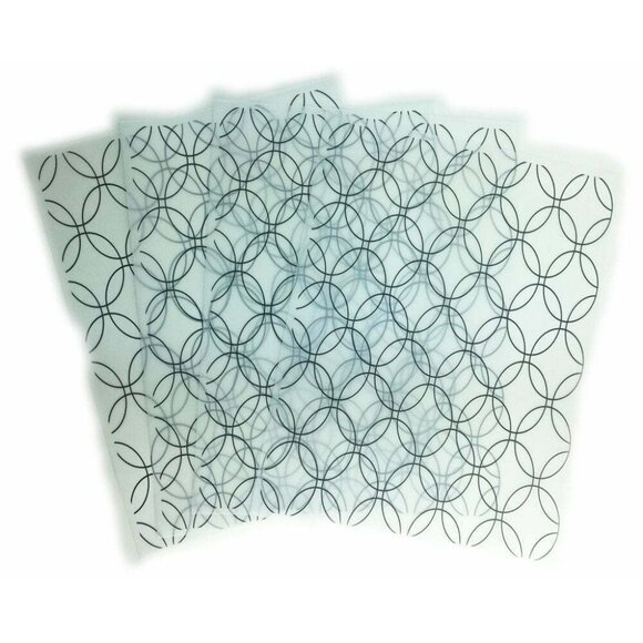 Vellum Sheets Custom Print Geometric Pattern 4 Sheets u Origami Paper - Picture 2 of 7